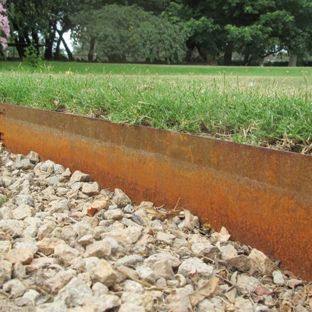 Corten Steel Garden Edge | Rusted Garden Edging | Rusted Landscape Edge: image 2