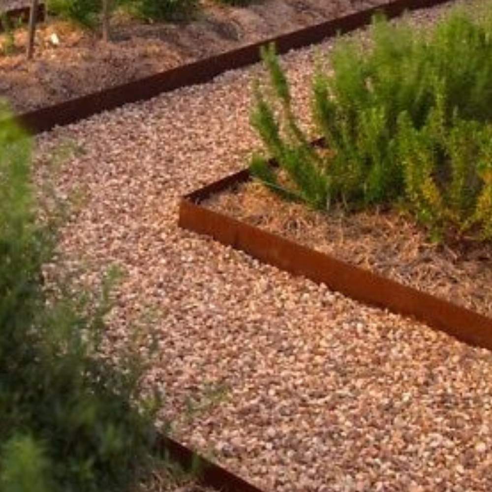 Corten Steel Garden Edge | Rusted Garden Edging | Rusted Landscape Edge: image 8