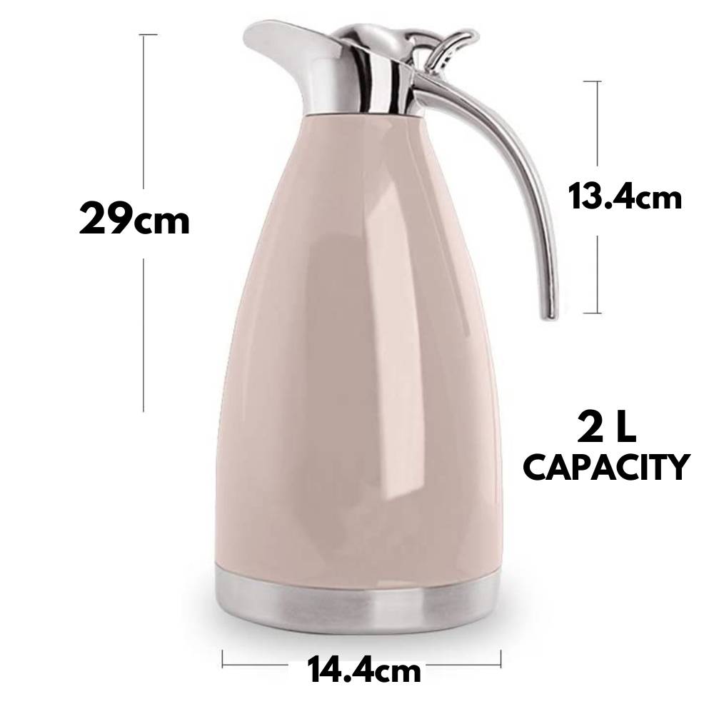 Stainless Steel Thermos Jug | Coffee Carafe | Tea Carafe: image 6