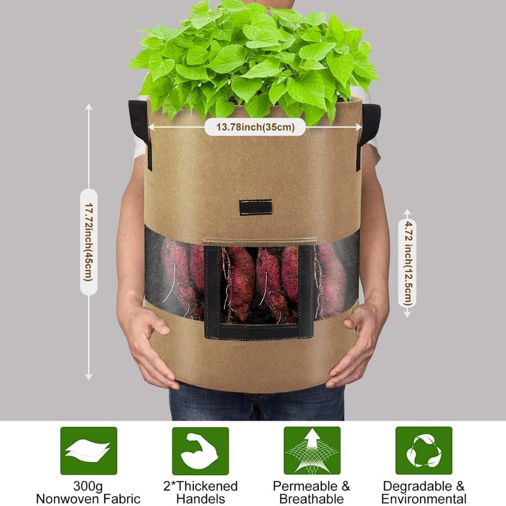Potato Bags | Potato Planting Bag | Bags For Growing Potatoes: image 2