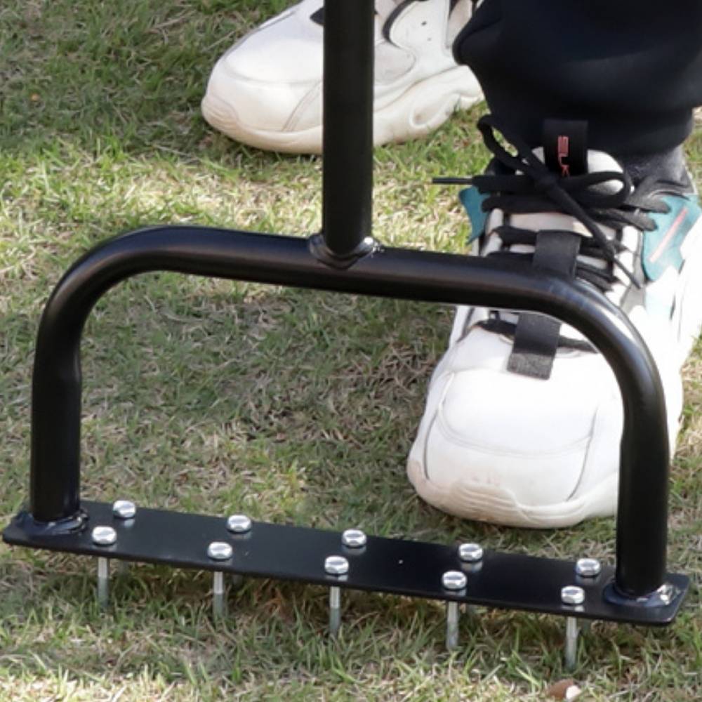 Manual Lawn Corer | Grass Dethatcher Tool | Step Lawn Aerator: image 5
