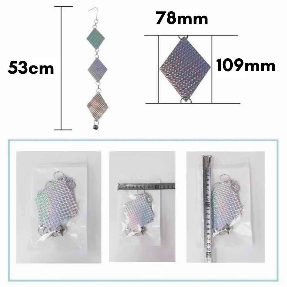 Hanging Bird Deterrent Disc | Bird Repellent Discs: image 3