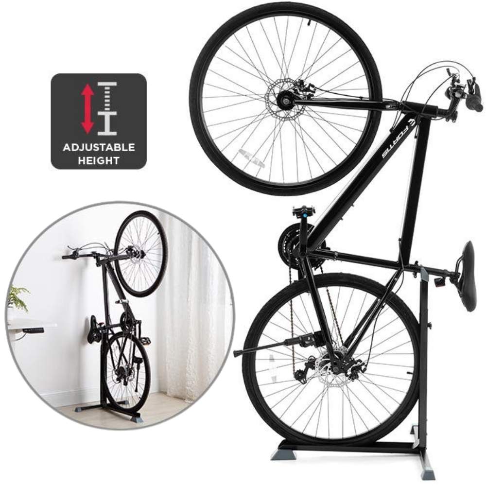 Vertical Bicycle Rack | Upright Bike Stand | Home Bike Stands: image 2