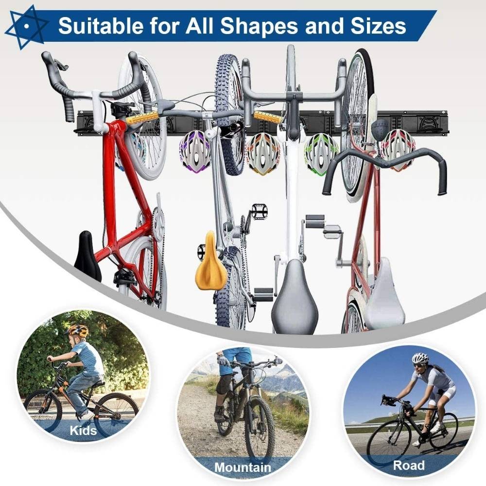 Wall Bike Storage | Wall Mounted Bicycle Rack | Bike Wall Mount: image 2