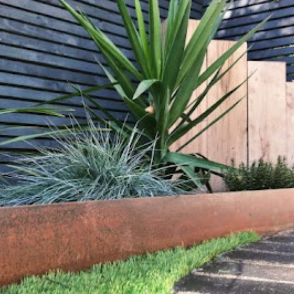 Corten Metal Edging | Corten Garden Edging | Core 10 Steel Edging: image 5