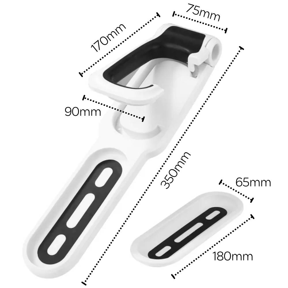 Vertical Bike Hook | Wall Bike Mount | Bicycle Hanging Storage System: image 3