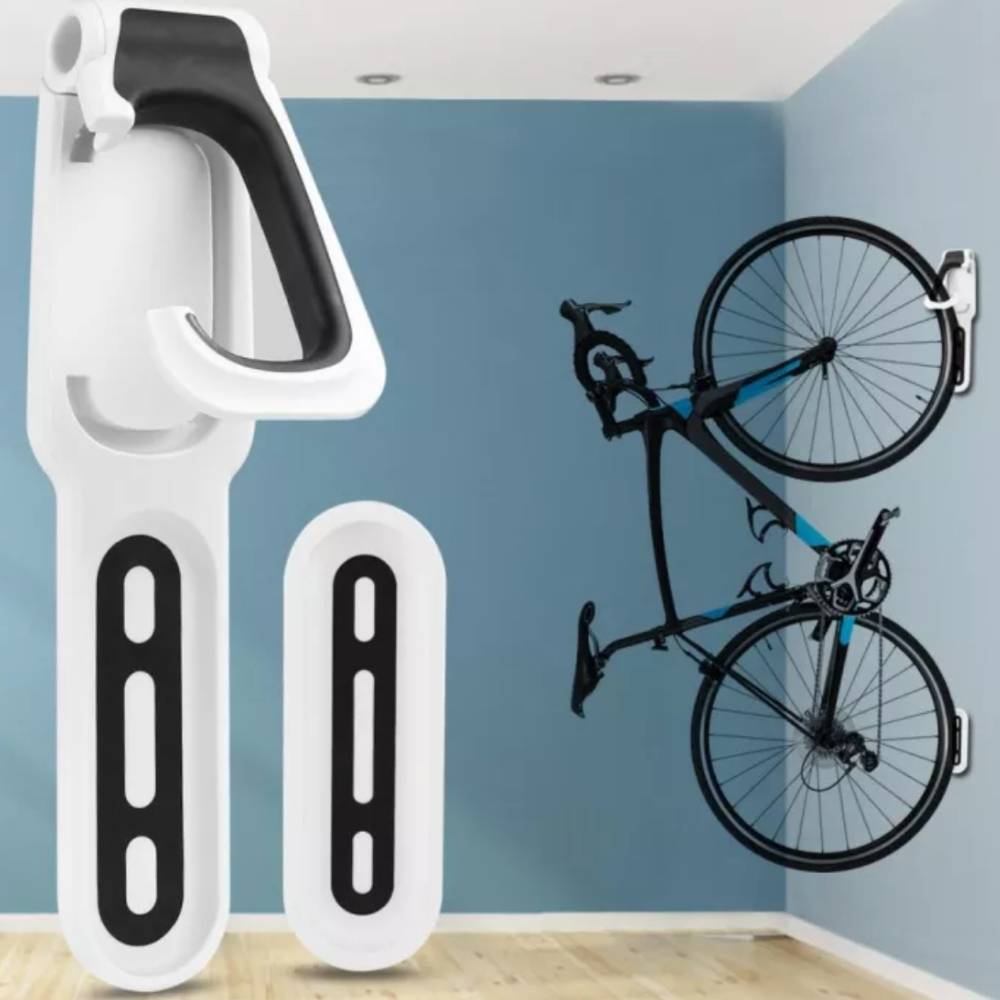 Vertical Bike Hook | Wall Bike Mount | Bicycle Hanging Storage System: image 7