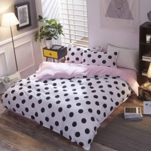 polka dot bedspread