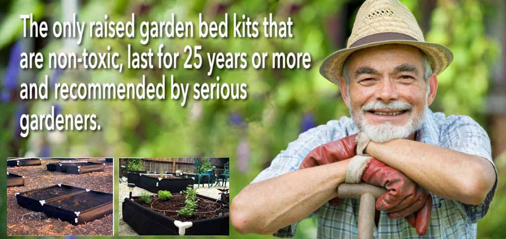 breathable raised garden bed