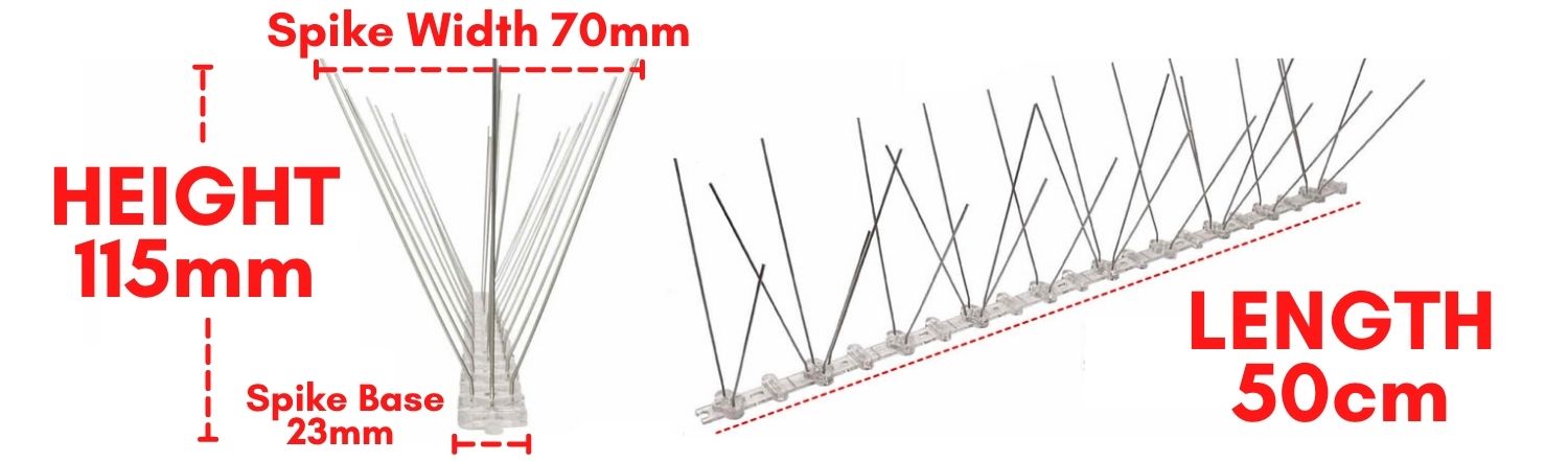 where to buy stainless steel bird spikes online