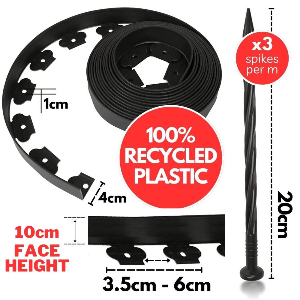 best plastic garden edge kit