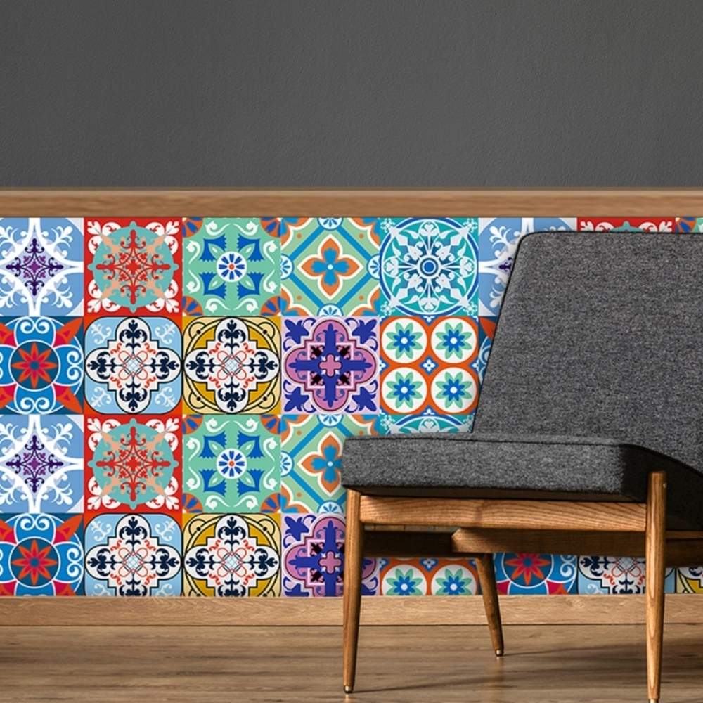 buy self adhesive wall tile stickers online