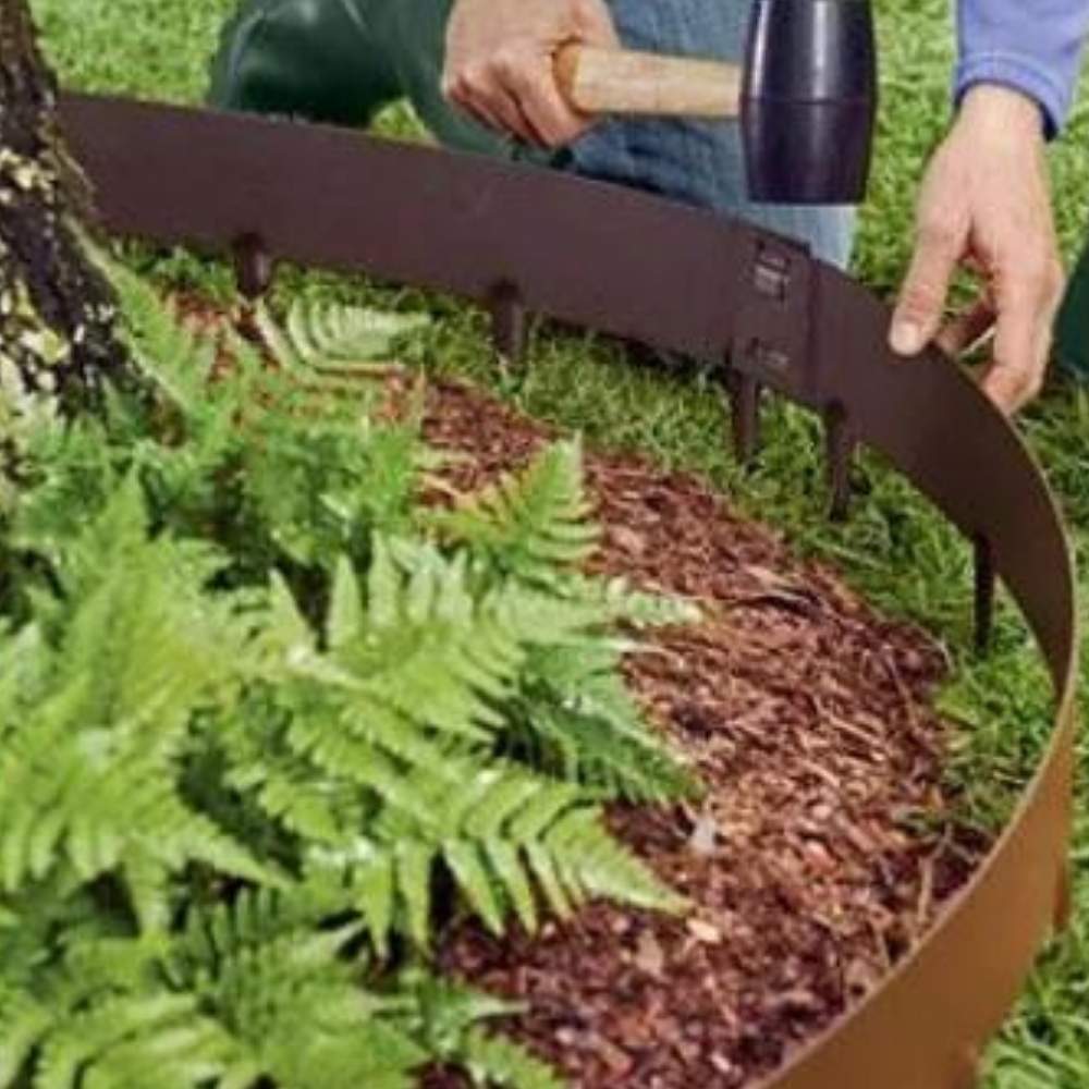 buy decorative steel garden bed edging online