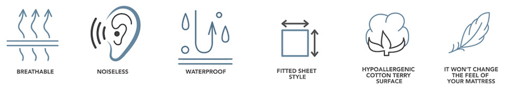 buy waterproof mattress cover online