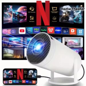 Mini Portable Projector | Small Projector | WiFi Smart Projector